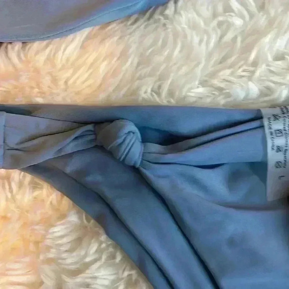 Twist Front Knot Back Bikini Swimsuit - Picture 3 of 6